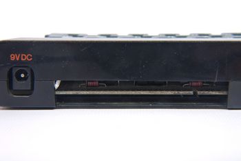 Rear view of the Sinclair ZX Spectrum