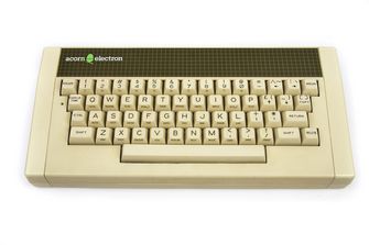 Front view of Acorn Electron