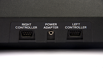 Rear connectors of Atari 2600