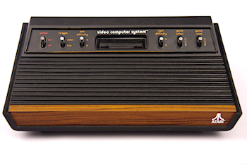 Front view of Atari 2600