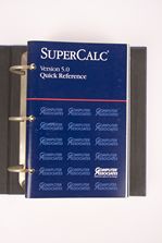  SuperCalc v5 Manuals
